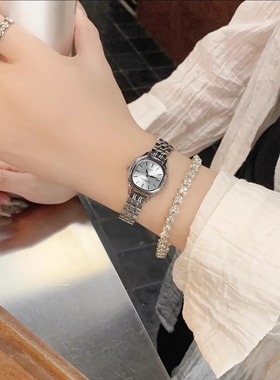 龙波直播同款礼盒小方糖女款时尚百搭经典手表潮流石英防水腕表
