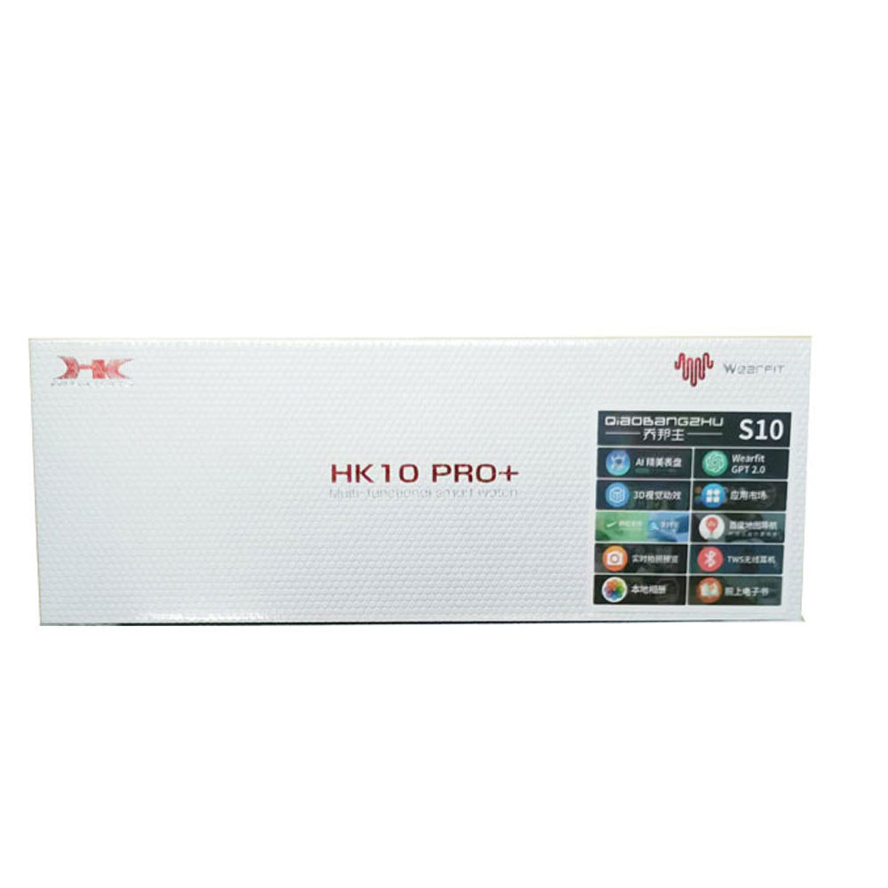 HK10 PRO+ 智能手表3D立体菜单文字+地图双模式华强北S10