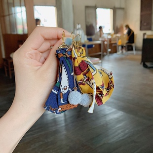 大发试验站 绸带超仙流苏少女气质耳环百搭毛球球可爱波普风耳钉