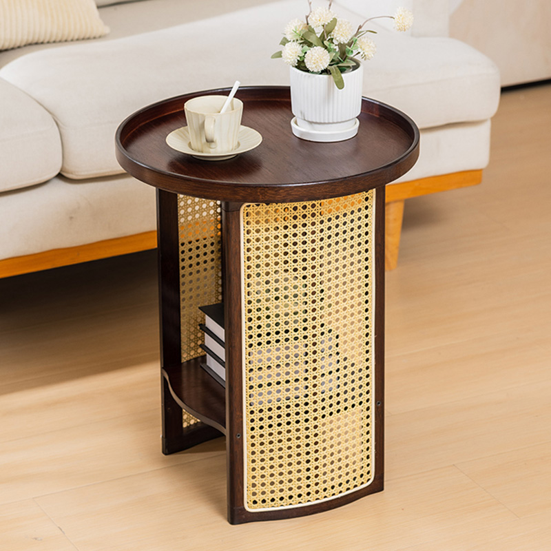 沙发边几小圆桌子茶几客厅小桌子