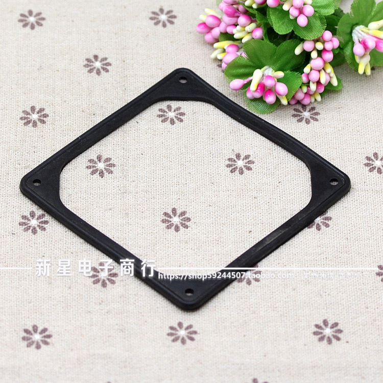 风扇硅胶降噪减震圈 减震垫 减噪好帮手 适合8cm风扇