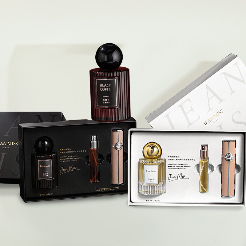 小城伊香正品牌真我黑鸦片香水批发轻奢礼盒持久花香越南香水套装