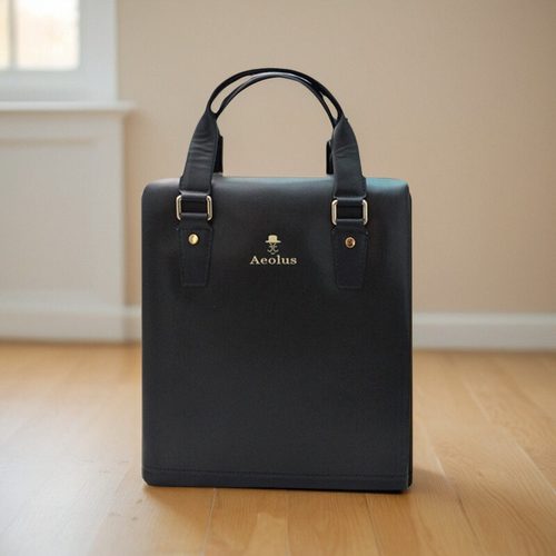 真皮手提包男公文包潮商务单肩包