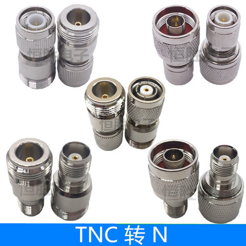 射频同轴转换头RF连接器TNC转N转接头TNC母TNC公N公N母JK反极接头
