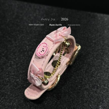 PuppyJoy独家「小狗恋人」牛皮手环高级手工定制