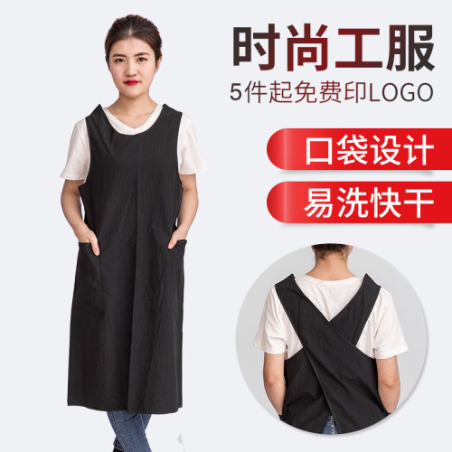 理发店围裙时尚家用可定制餐厅