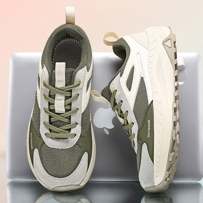 大码宽脚男鞋春季加宽加高老爹鞋轻质厚底4E宽楦运动鞋脚胖拇外翻,流行男鞋,老爹鞋,淘宝优惠券,粉丝福利购,淘宝优惠卷