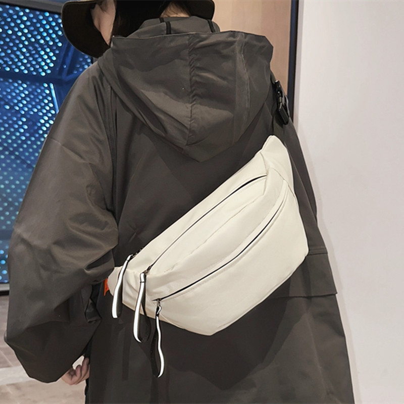 运动风男女斜挎包潮牌大容量