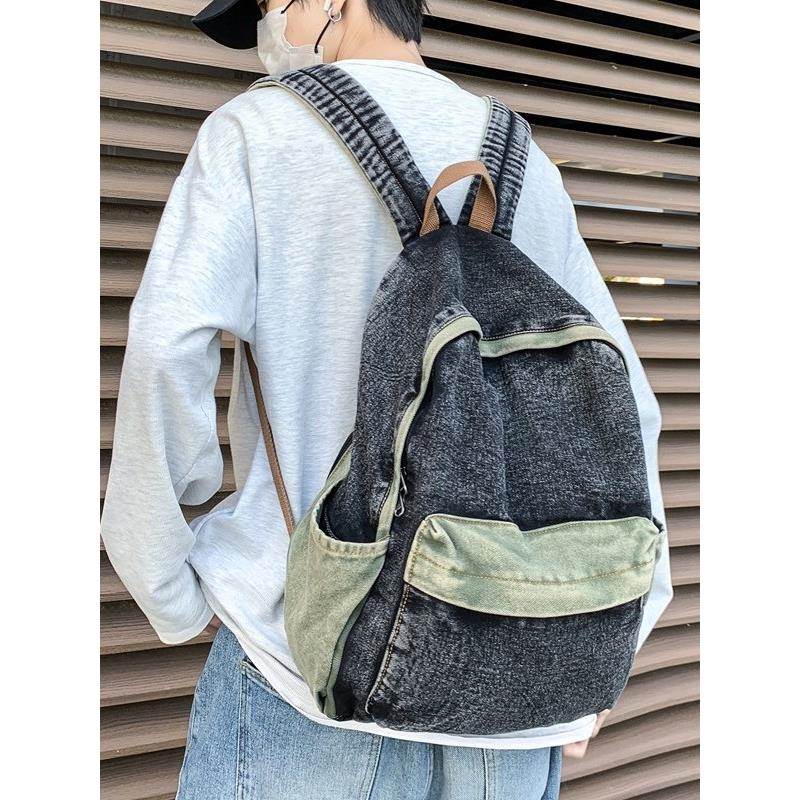 男大容量初中生高中生双肩包