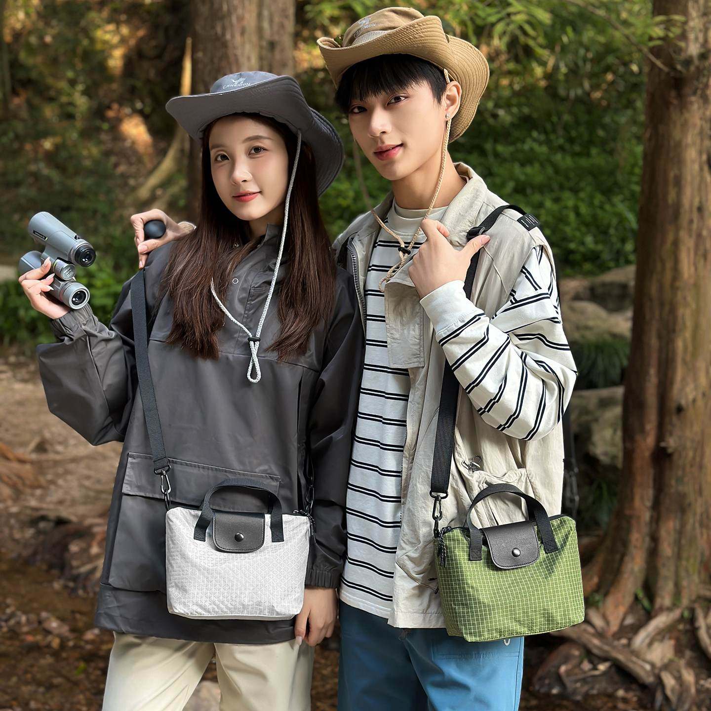 2026新款日韩风格纹饺子包儿童单肩斜挎手提包轻便防水尼龙布包包,箱包皮具/热销女包/男包,男士包袋,淘宝优惠券,粉丝福利购,淘宝优惠卷