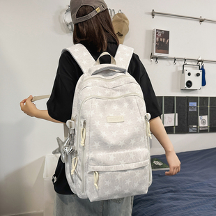韩版新款大容量男生女生背包小学生初中生高中生书包大学生双肩包