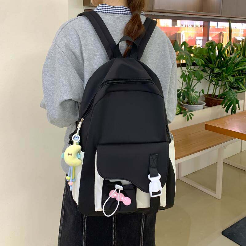 糖果色小包包女可爱日系软妹学生网红款大容量甜美森系少女双肩包