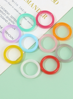 2025新款小众设计感戒指女素圈