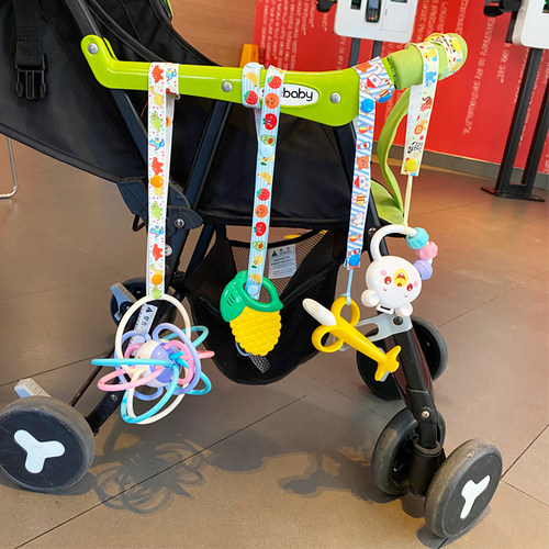 奶嘴链防掉绳挂绳奶瓶绑带牙胶绳