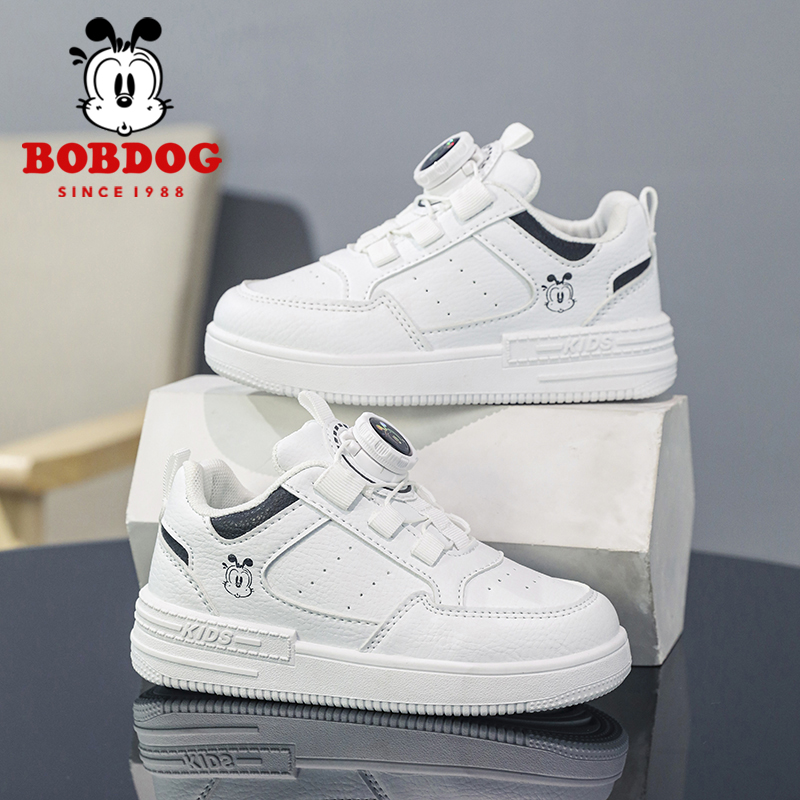 巴布豆儿童轻便防滑时尚百搭板鞋