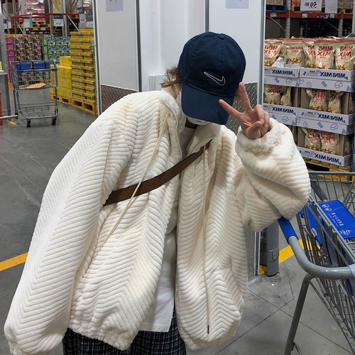 Tide, демисезонная бархатная брендовая куртка, 2021 года, увеличенная толщина