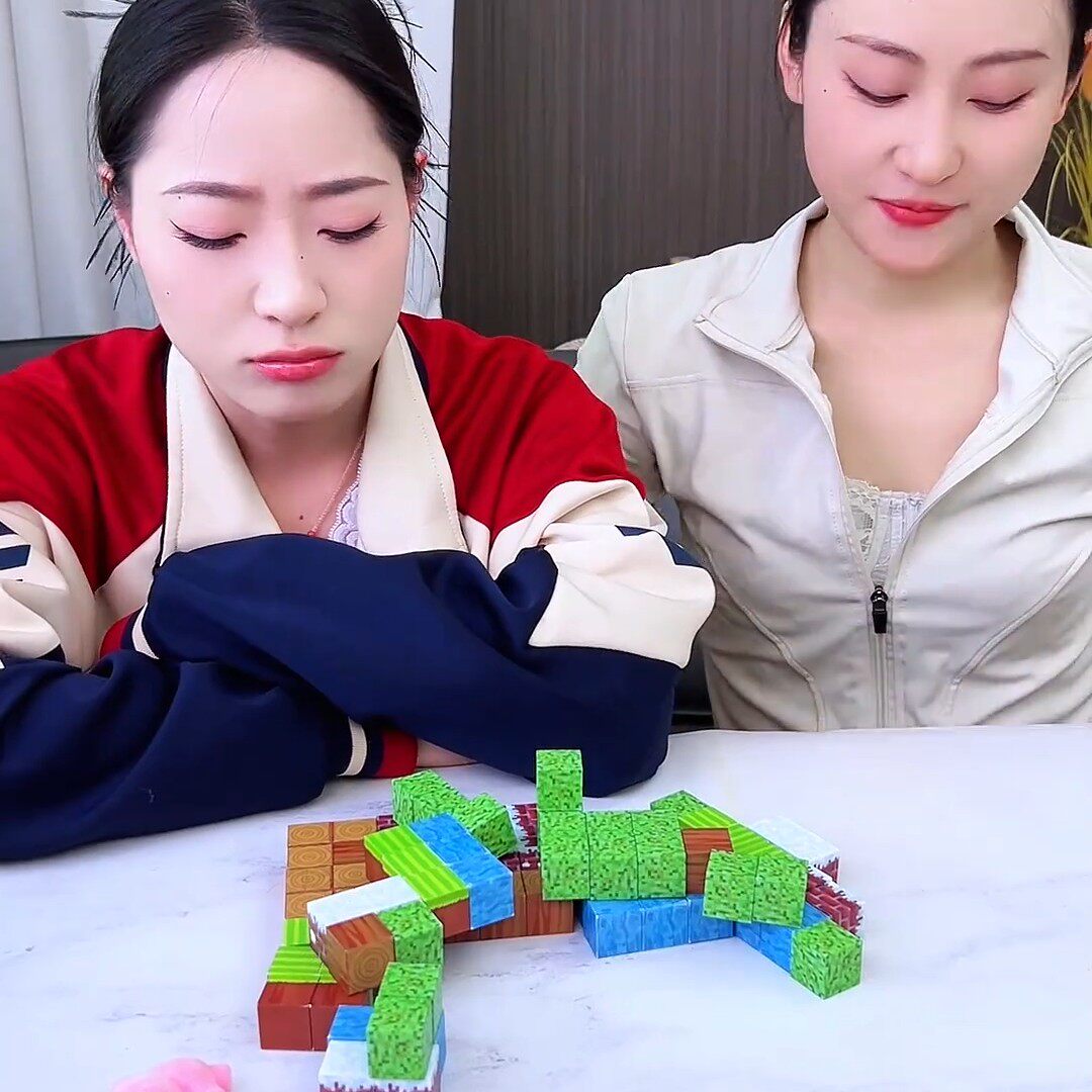 磁力积木65mm强磁力拼装方块3-6岁儿童diy益智玩具散装工厂批发