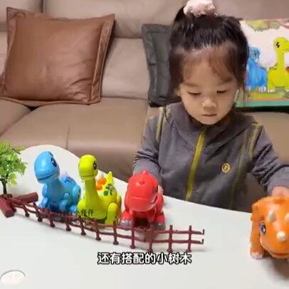 恐龙霸王龙跨境玩具大号男孩磁力拼装仿真动物翼龙儿童生日礼物