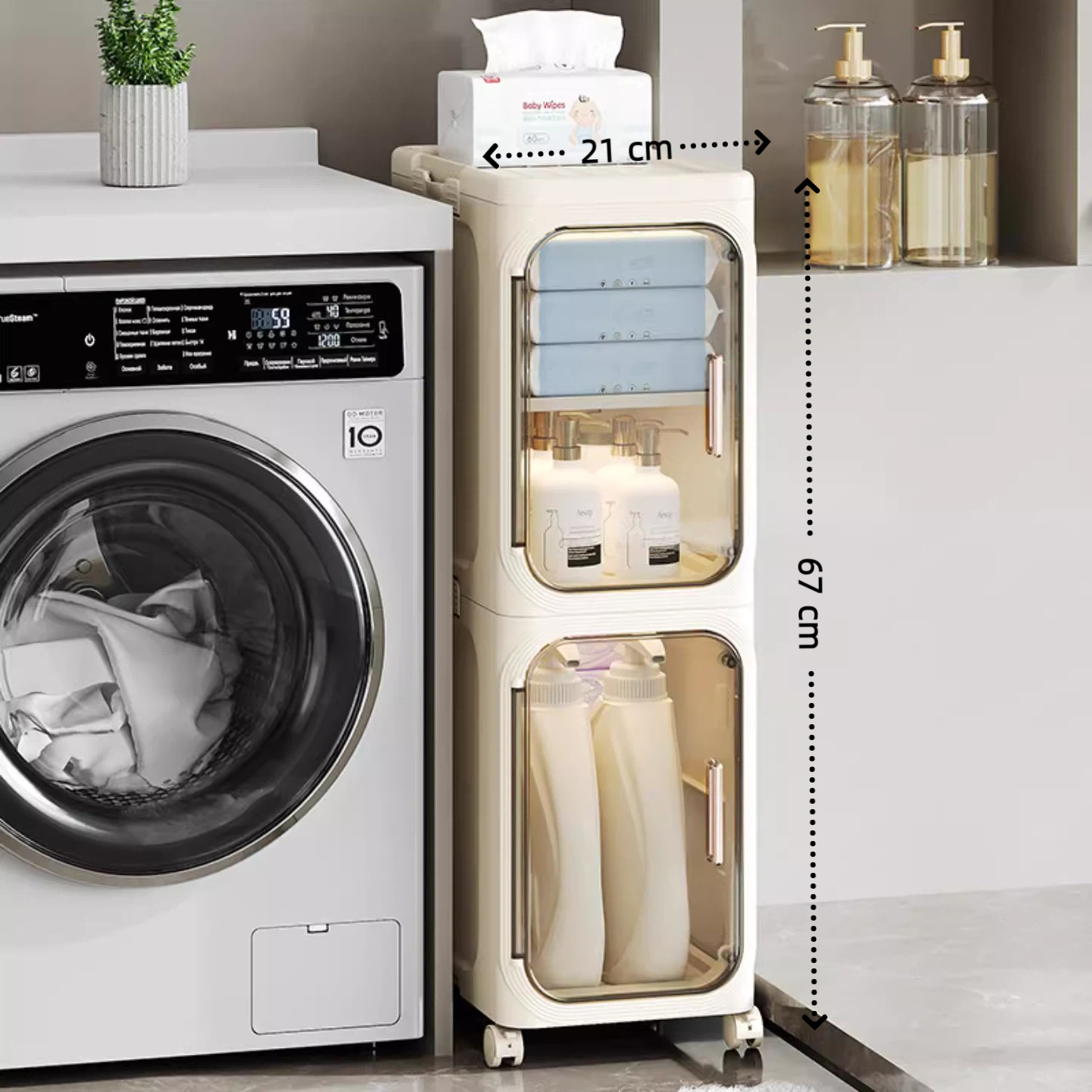 卫生间置物架厕所马桶侧边窄缝