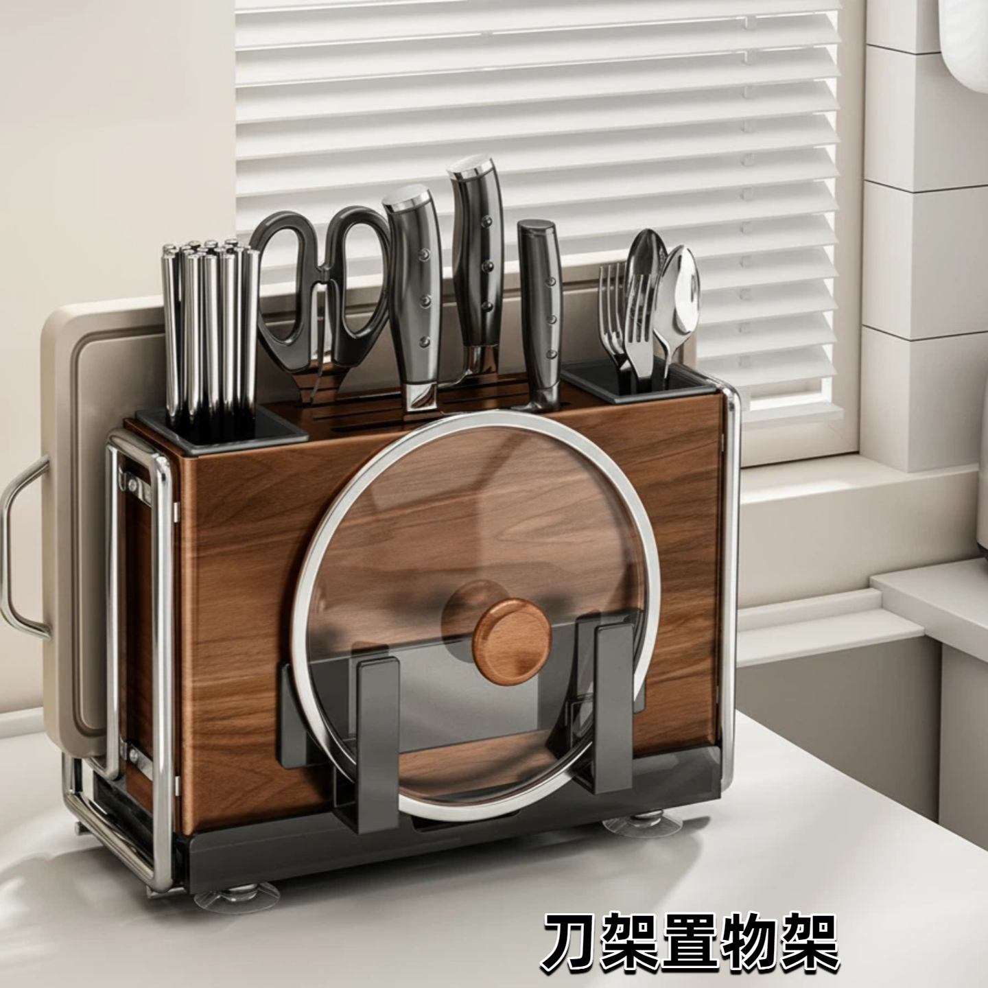 刀架置物架厨房新款台面