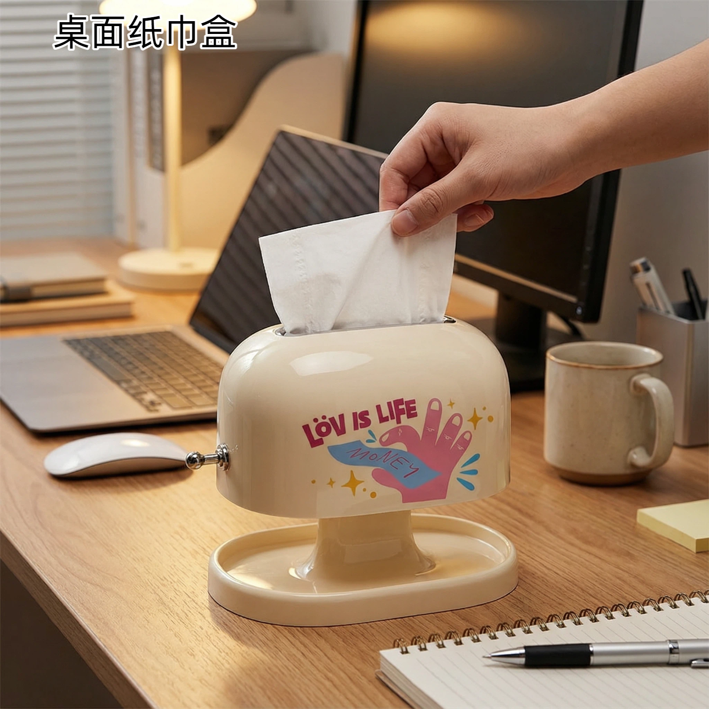 复古风纸巾盒家用客厅卫生间