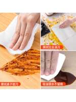 Kitchen paper towel rolls, increased volume and thickness, strong water and oil absorption, household disposable cleaning, oil-absorbing and degreasing paper towels thumbnail 6