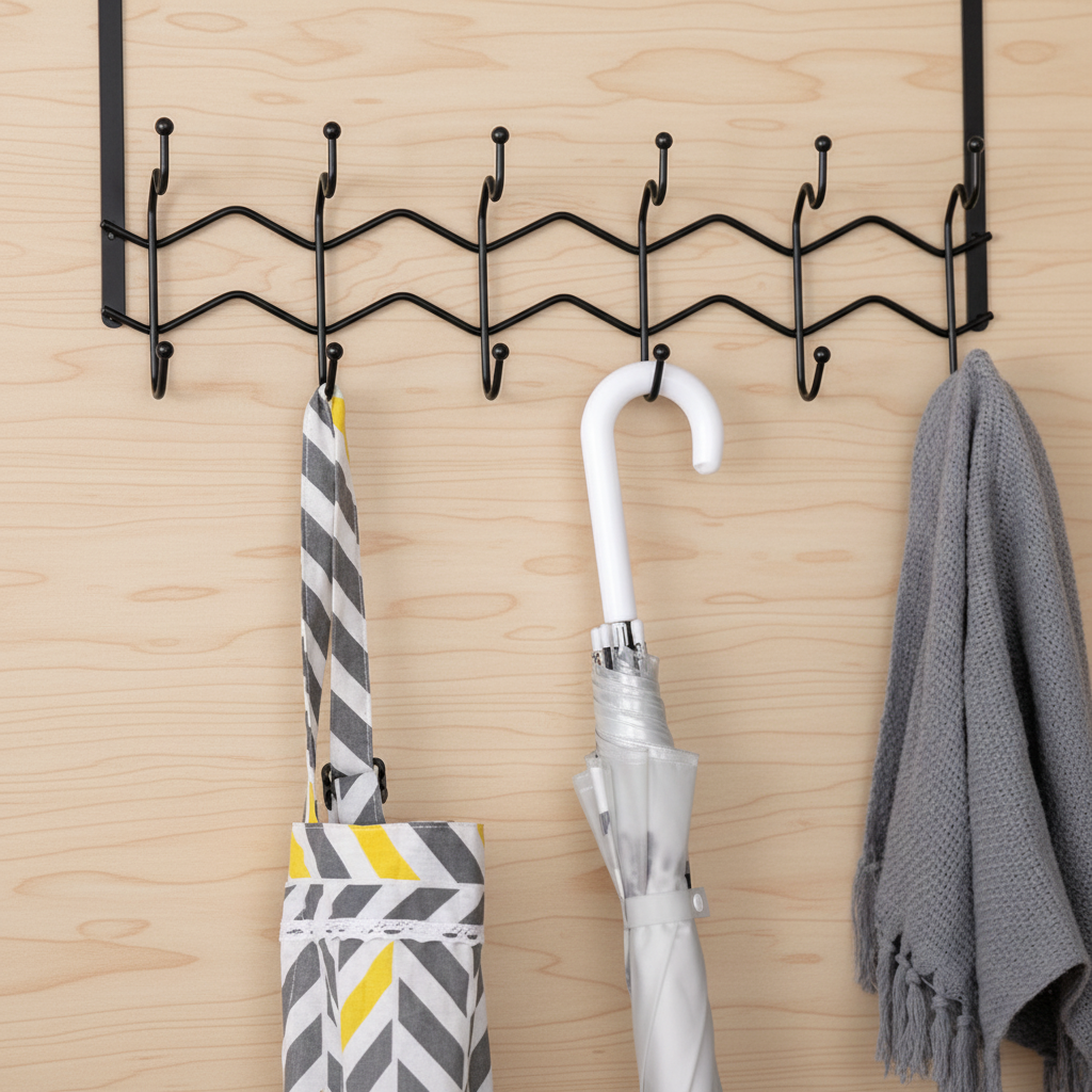 门后挂架墙上玄关挂包免打孔包包