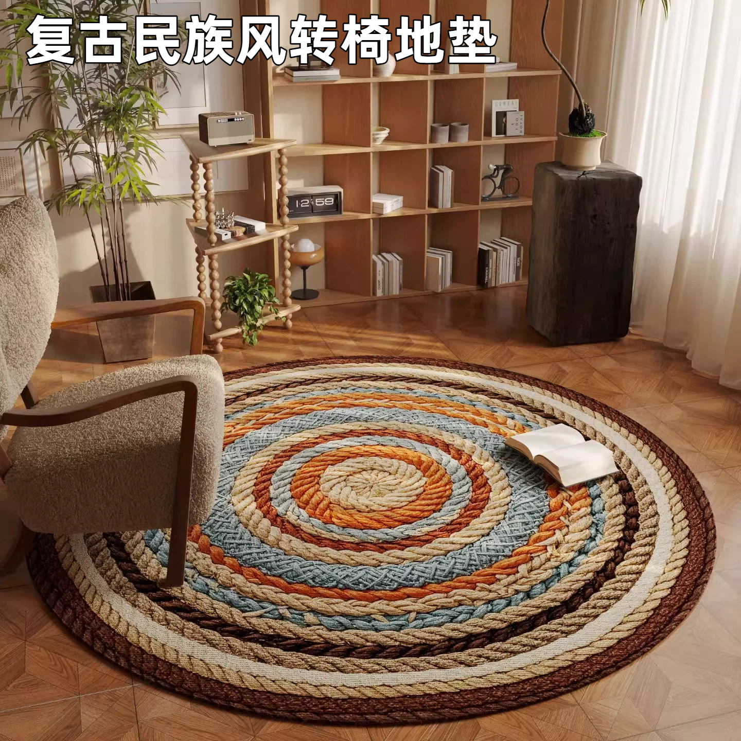 转椅地垫复古民族风高级感沙发