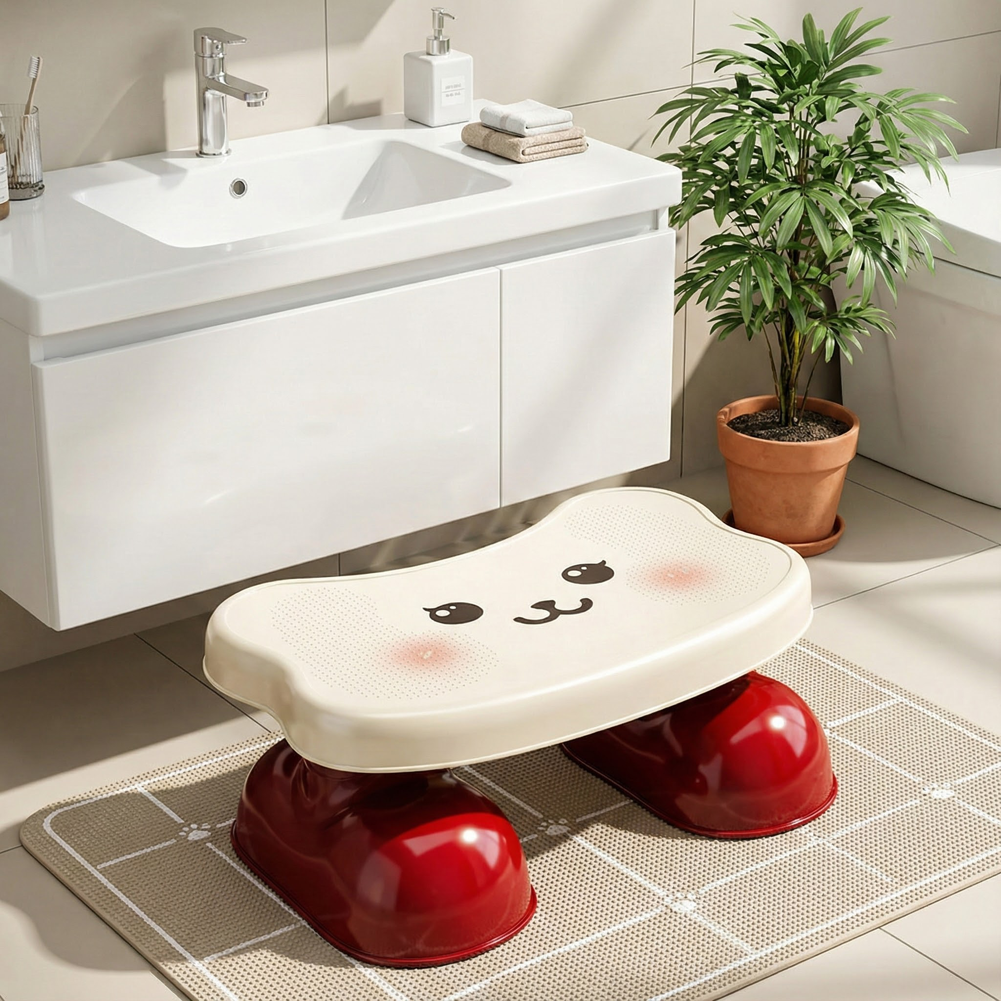 大脚马桶凳家用卫生间办公室踩脚凳高颜值脚踏凳多功能蹲便凳,住宅家具,垫脚凳,淘宝优惠券,粉丝福利购,淘宝优惠卷