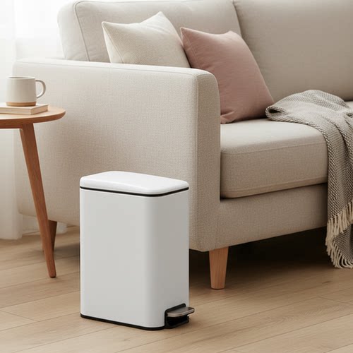 垃圾桶卫生间厕所家用带盖窄缝