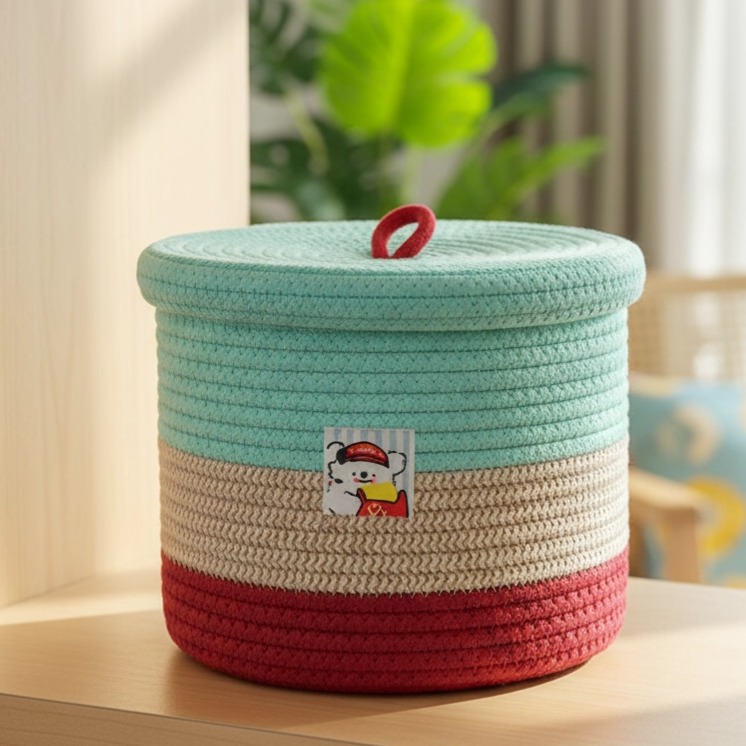 礼盒桌面收纳盒化妆品零食收纳筐