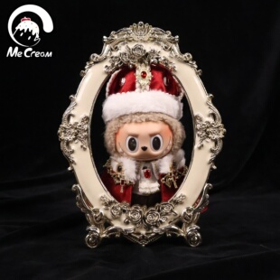 棉花娃衣拉布布labubu一二三代加冕礼华丽搪胶盲盒着替衣服现货