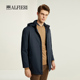 Alfieri艾法利男装 秋冬款 可拆内胆保暖舒适简约大气白鹅绒羽绒服