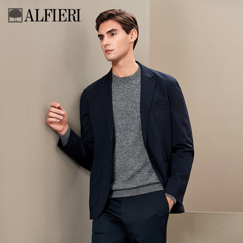 alfieri艾法利弹力西服图片