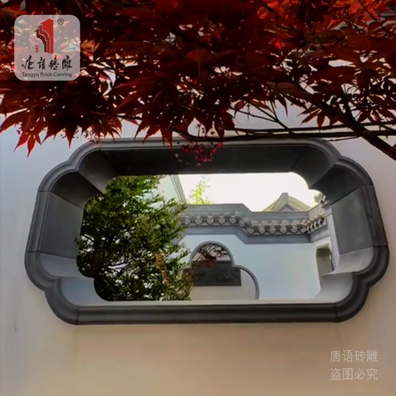 唐语砖雕门套线破损补发