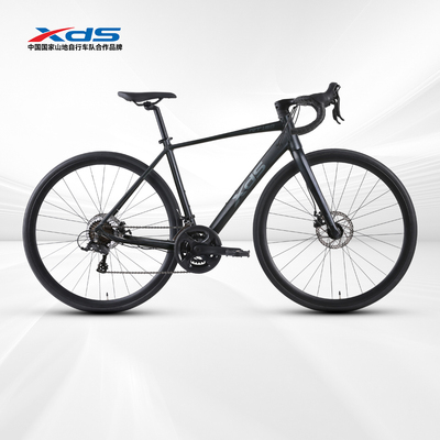 xds喜德盛公路车25款RT180铝合金碟刹14速弯把碟刹变速单车