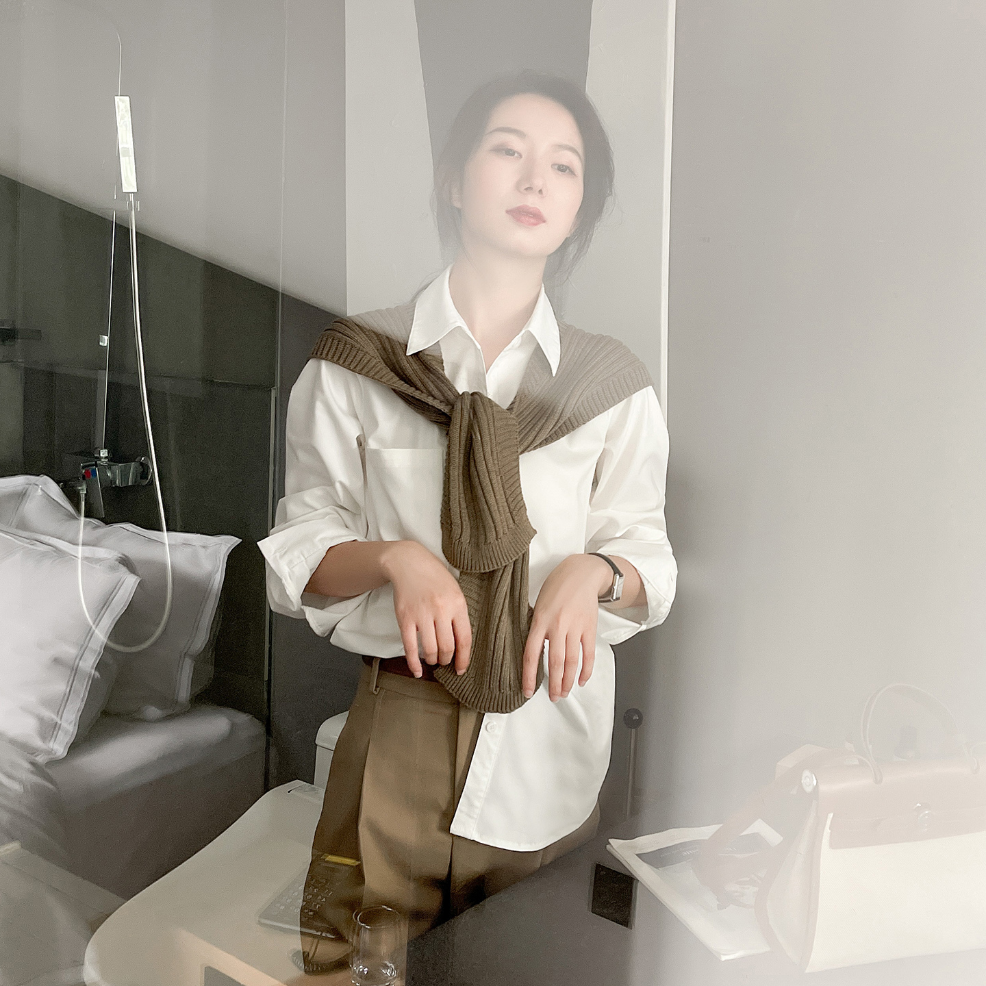 衬衫女轻奢高级感通勤风