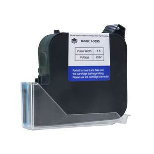 【大字符智能喷码机墨盒】手持式全自动小型打码机墨盒J-309S一英寸手持喷码机墨盒G1309S+打码器专用墨盒