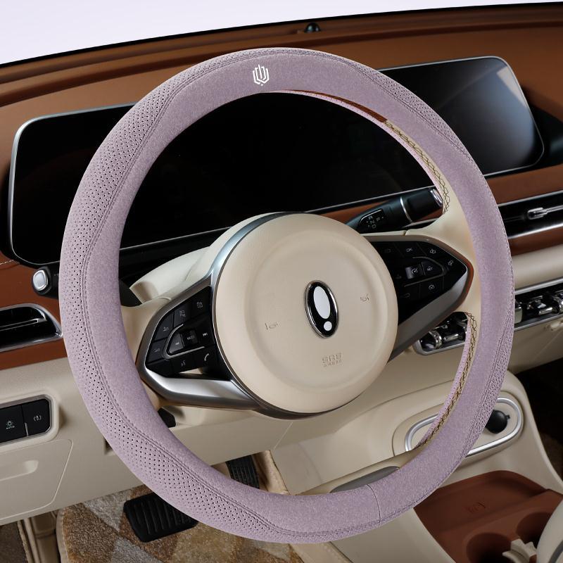 适用雷克萨斯方向盘套凌志ES200RX300 NXCT UX260h四季翻毛皮把套