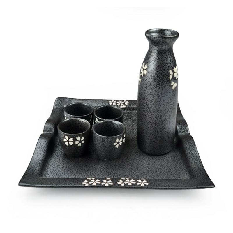 酒壶日本清酒壶白酒陶瓷壶日式壶套装酒具四人个性酒壶散装酒具