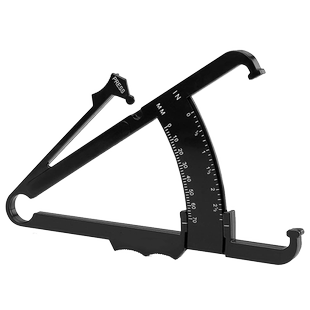 脂肪卡尺体脂夹卷尺皮褶厚度计体脂率夹bmi健身测量仪家用皮脂钳