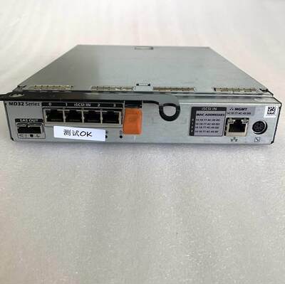 议价0770D8 0VFX1G MD3200I 4口 1GB ISCSI 控制器 可测试原装正