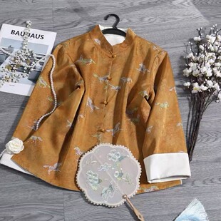 童心店2026春上新马上有钱马到成功双面穿国风短外套G227 2456