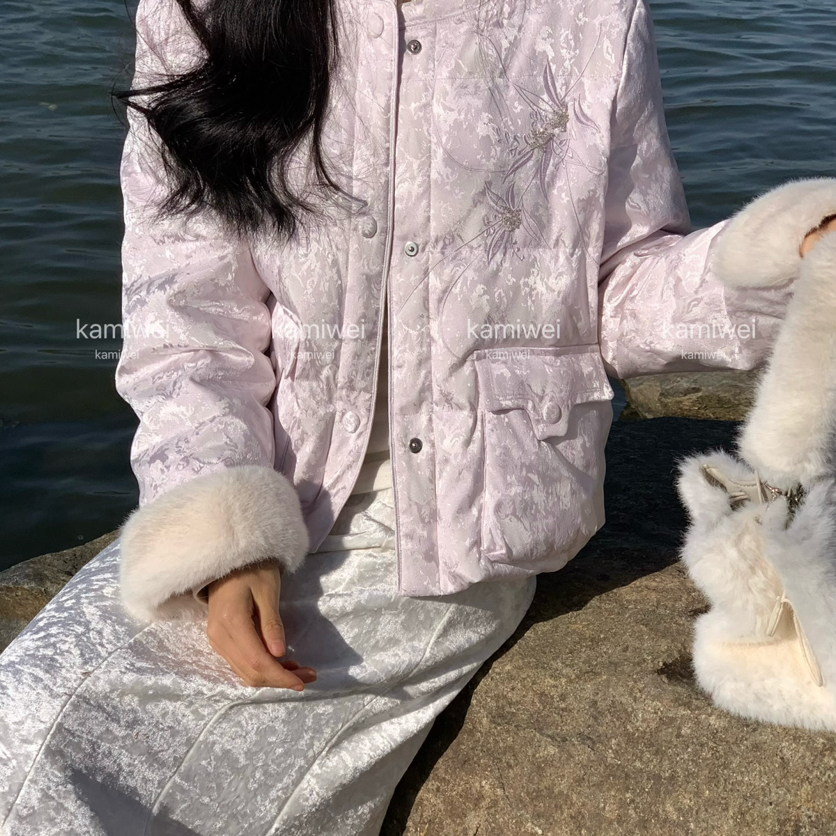 童心兰花刺绣穿珠保暖羽绒服外套95268,女装/女士精品,羽绒服,淘宝优惠券,粉丝福利购,淘宝优惠卷