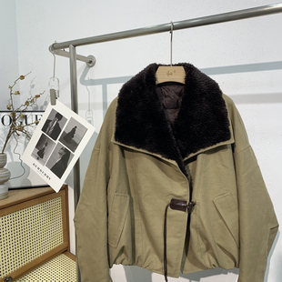 童心恩风鹅绒服保暖羽绒服外套(配毛领羊毛真毛不可拆卸)HS-88218