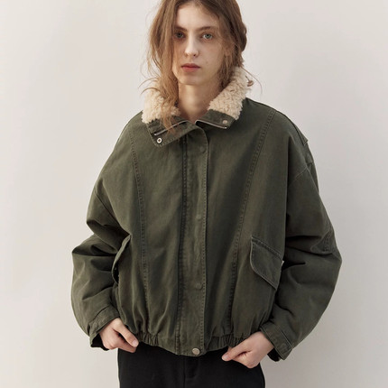 童心店款加厚羊毛外套（含100羊毛）(毛领羊毛真毛不可拆)YFT599C