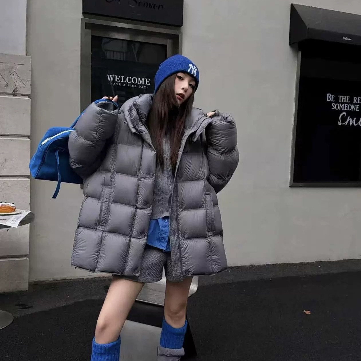 童心安心绒可溯源连帽保暖显瘦新国标90白鸭绒保暖羽绒服外套2249