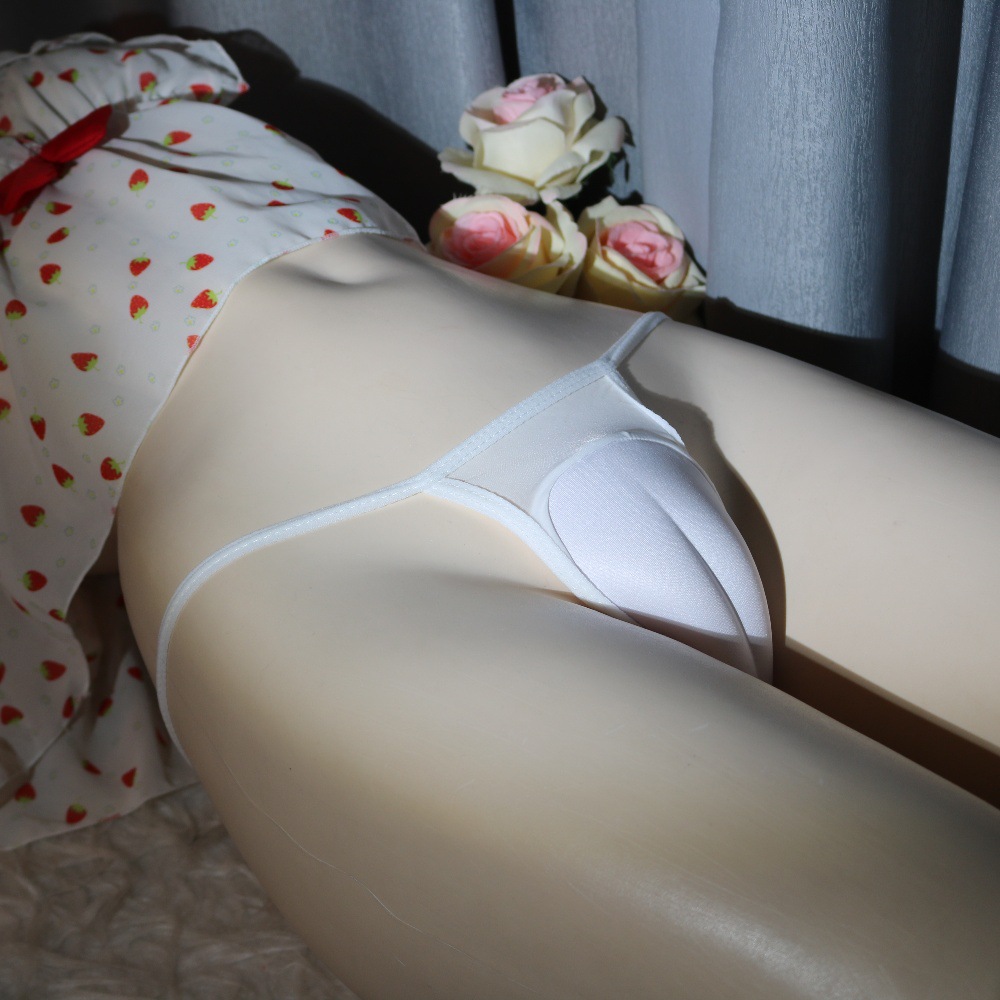 男变女反串女装大佬细带简约隐藏jj假阴伪娘内裤鲍鱼勒痕丁字t裤