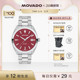Movado 新款 摩凡陀HERITAGE系列日历视窗机械男表 礼物