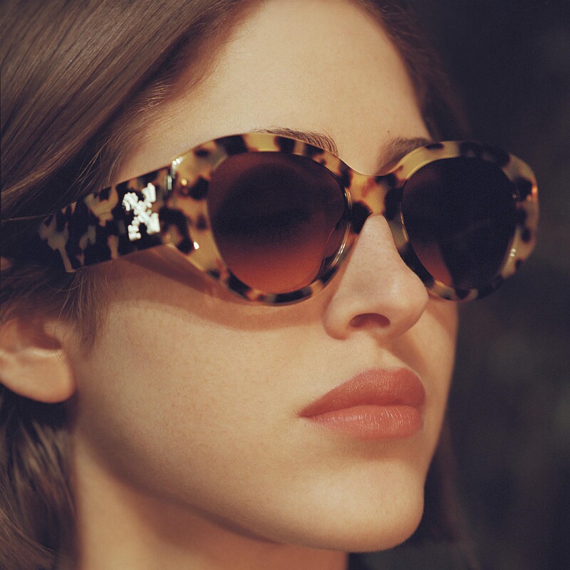 OFF猫眼太阳眼镜女欧美个性大框显瘦大脸圆脸明星同款偏光墨镜男
